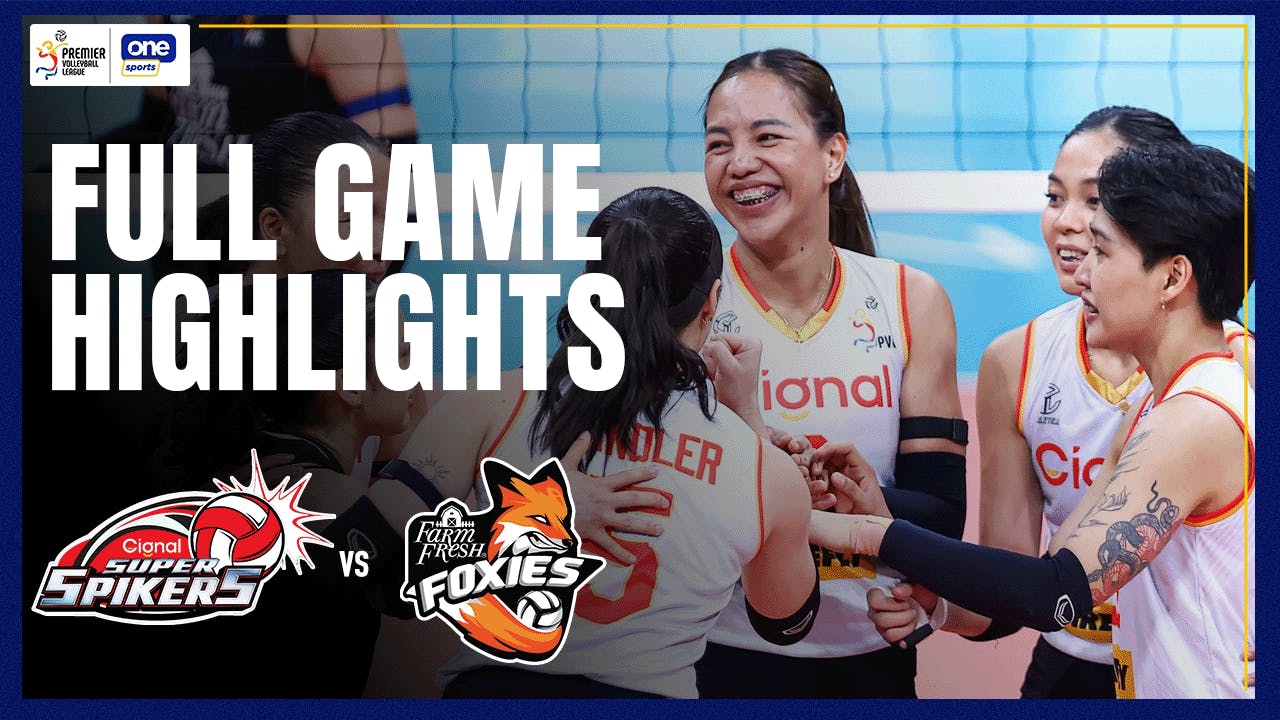Cignal extends win streak to 3 after PVL All-Filipino win over Farm Fresh | Highlights