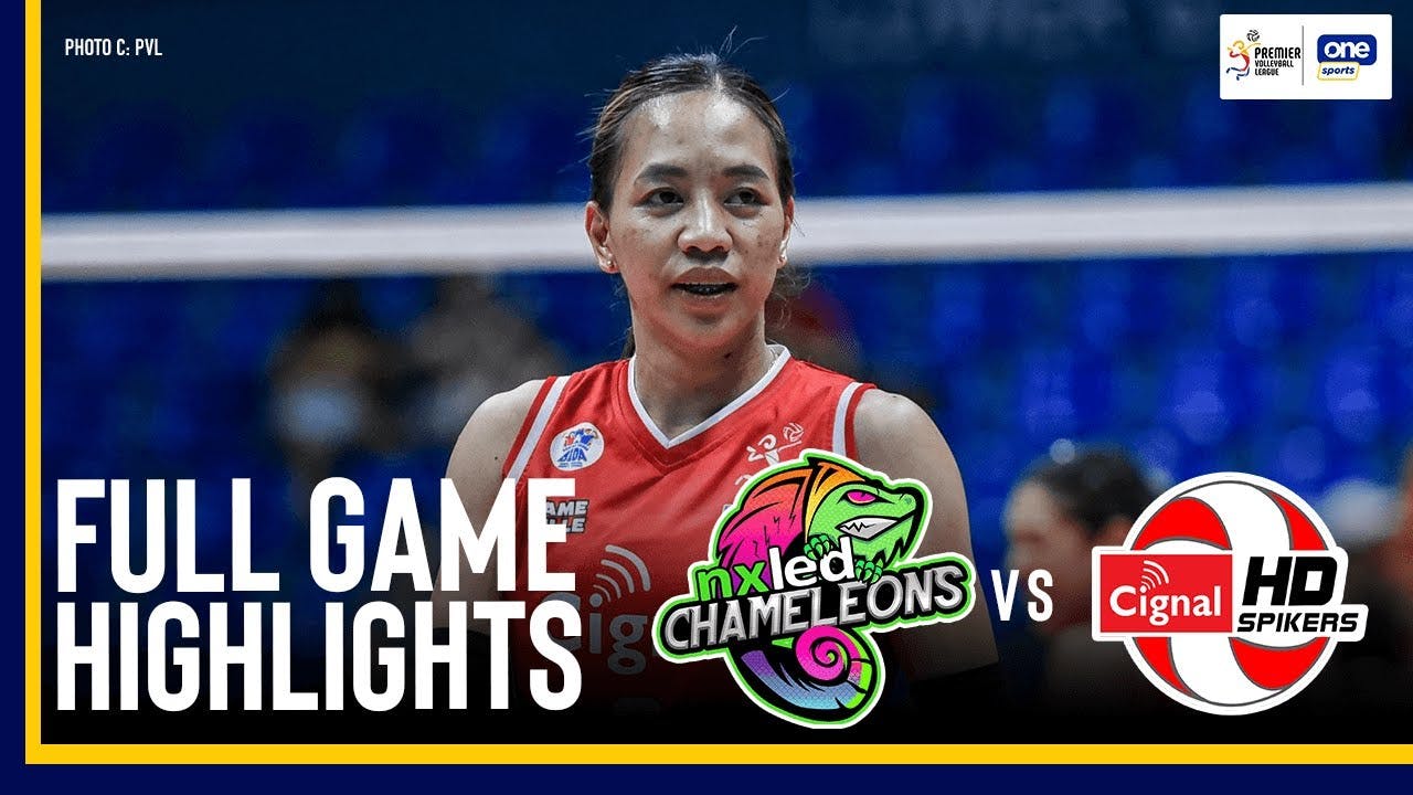 PVL GAME HIGHLIGHTS: Cignal HD Spikers hold no. 2 spot heading into playoffs after sweeping Nxled Chameleons