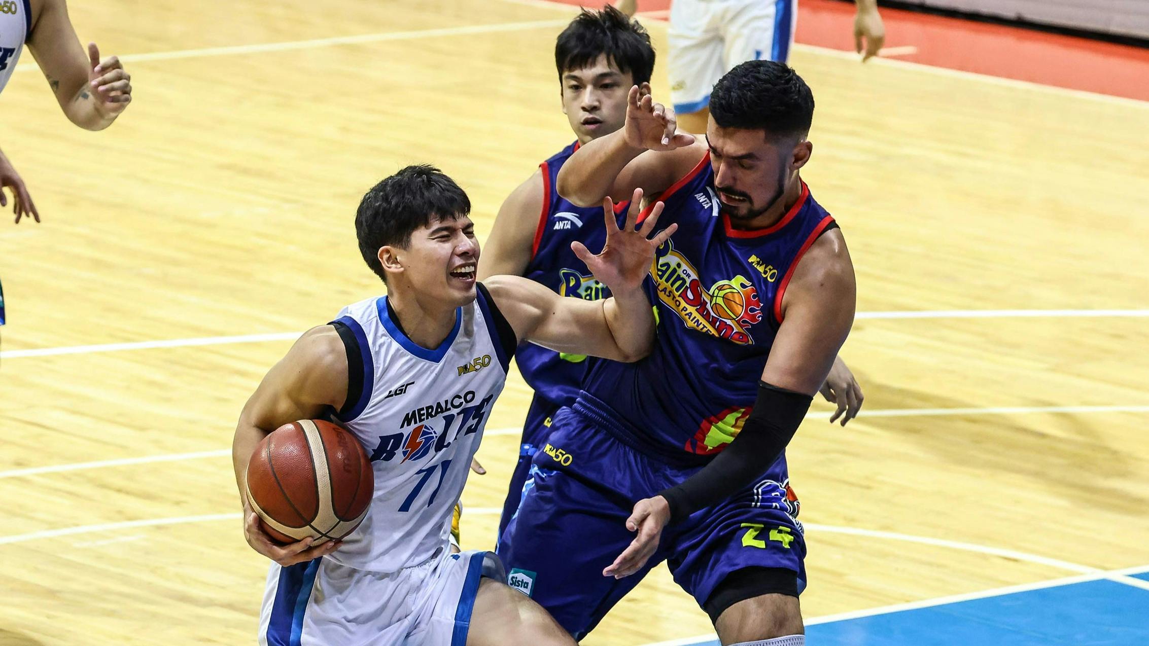 Meralco drags Rain or Shine to sudden death in PBA PH Cup quarters duel