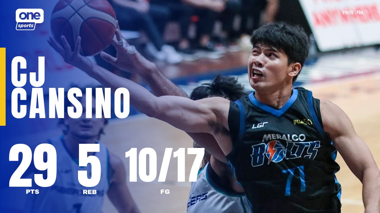 CJ Cansino posts career-high 29, powers Meralco to QF | PBA Highlights