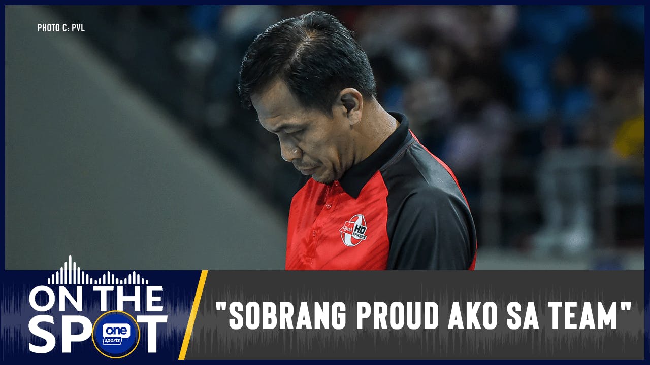 Coach Shaq Delos Santos expressed pride in Cignal