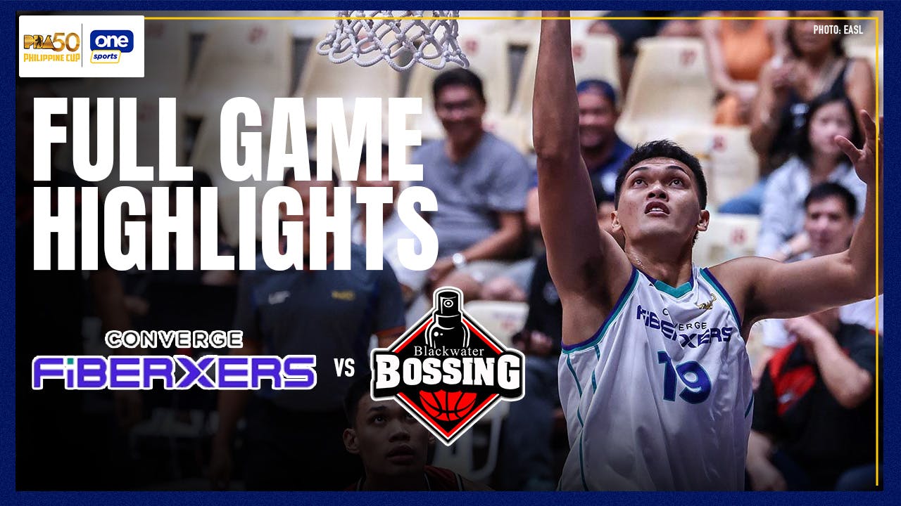 Converge regains winning ways vs gritty Blackwater | PBA Highlights