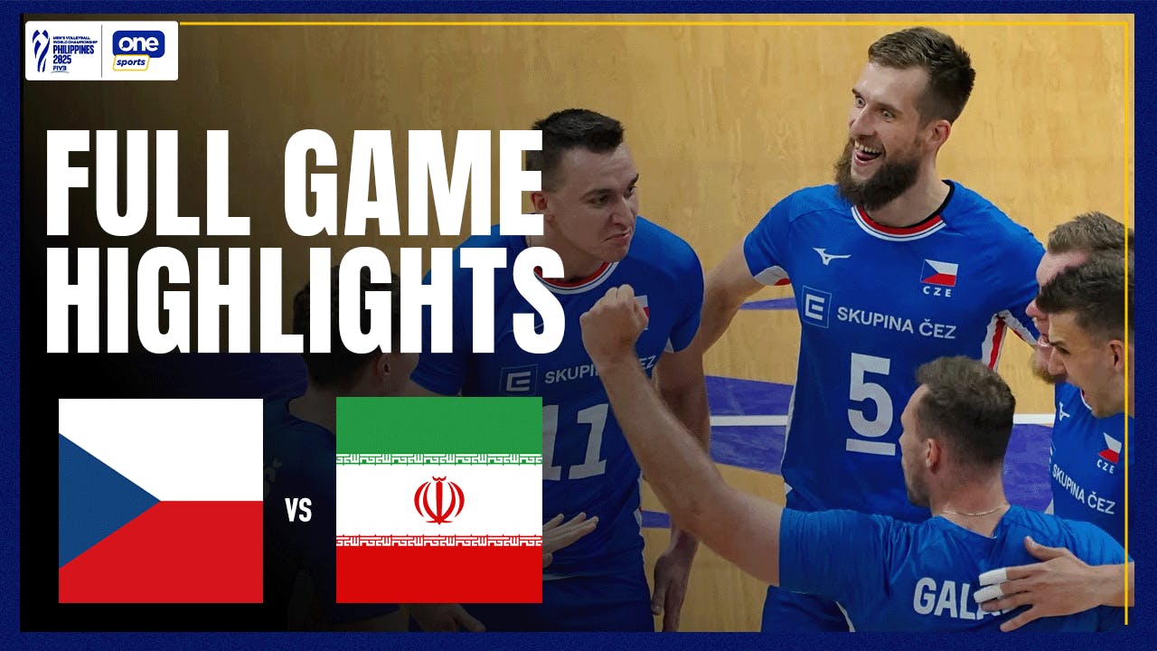 Czechia overcomes slow start to beat Iran in quarterfinals | FIVB Highlights