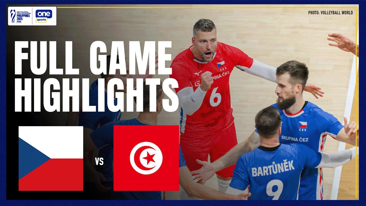 Czechia sweeps Tunisia in Round of 16 | FIVB Highlights