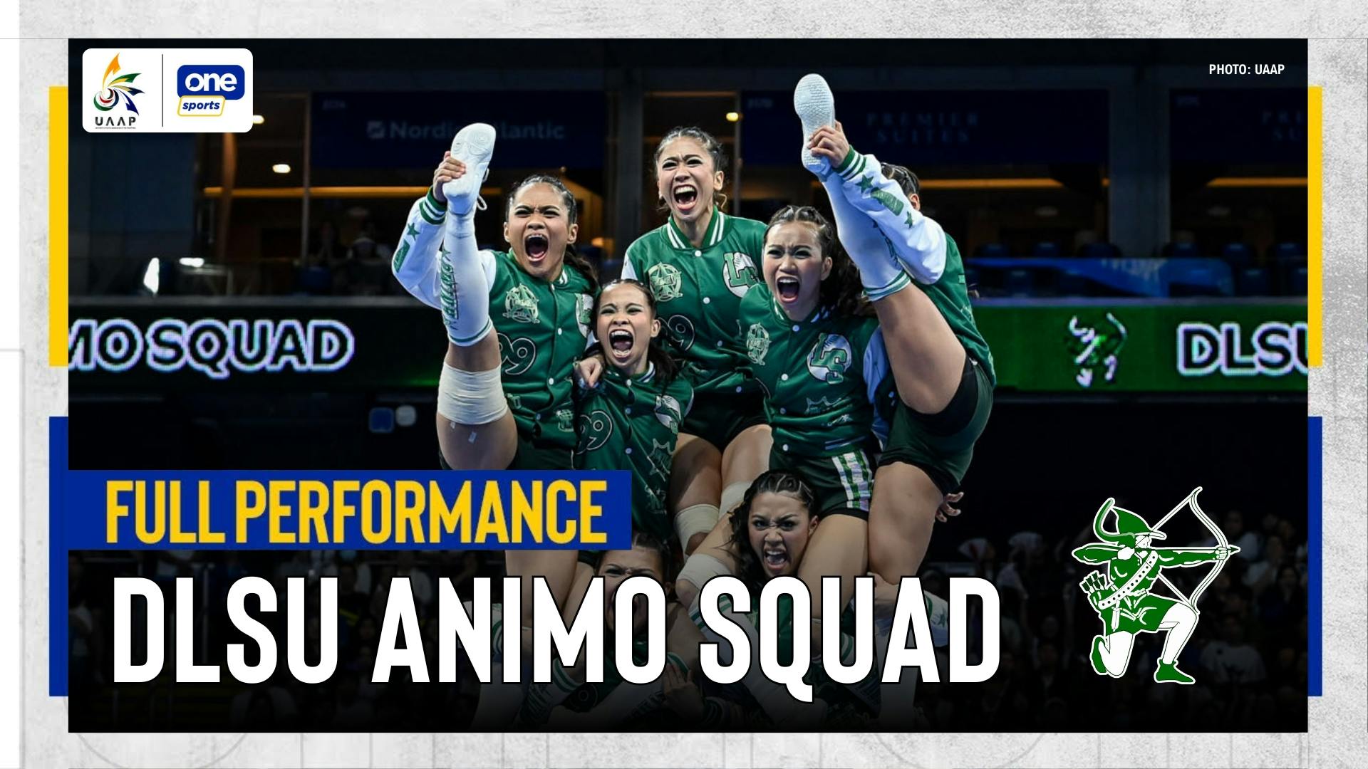 DLSU Animo Squad aims for home run | UAAP Cheerdance Full Performance