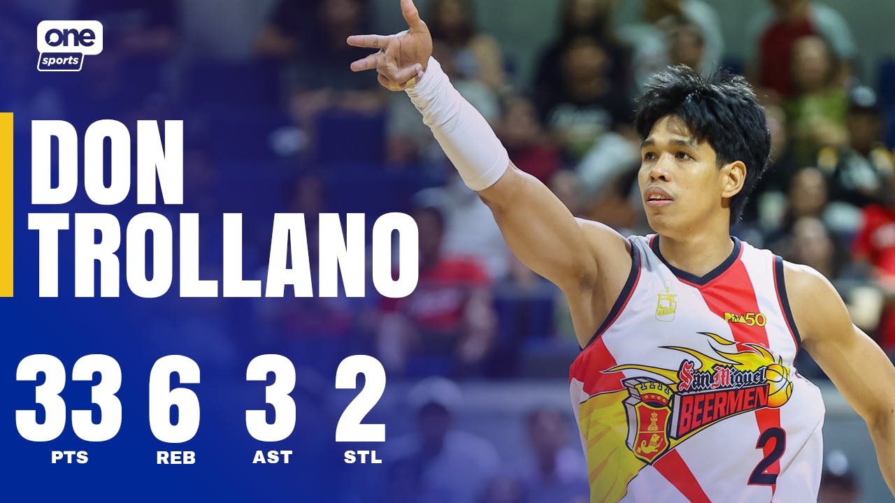 Don Trollano fires 33 points to give SMB 2-1 lead vs Ginebra in semis | PBA Highlights