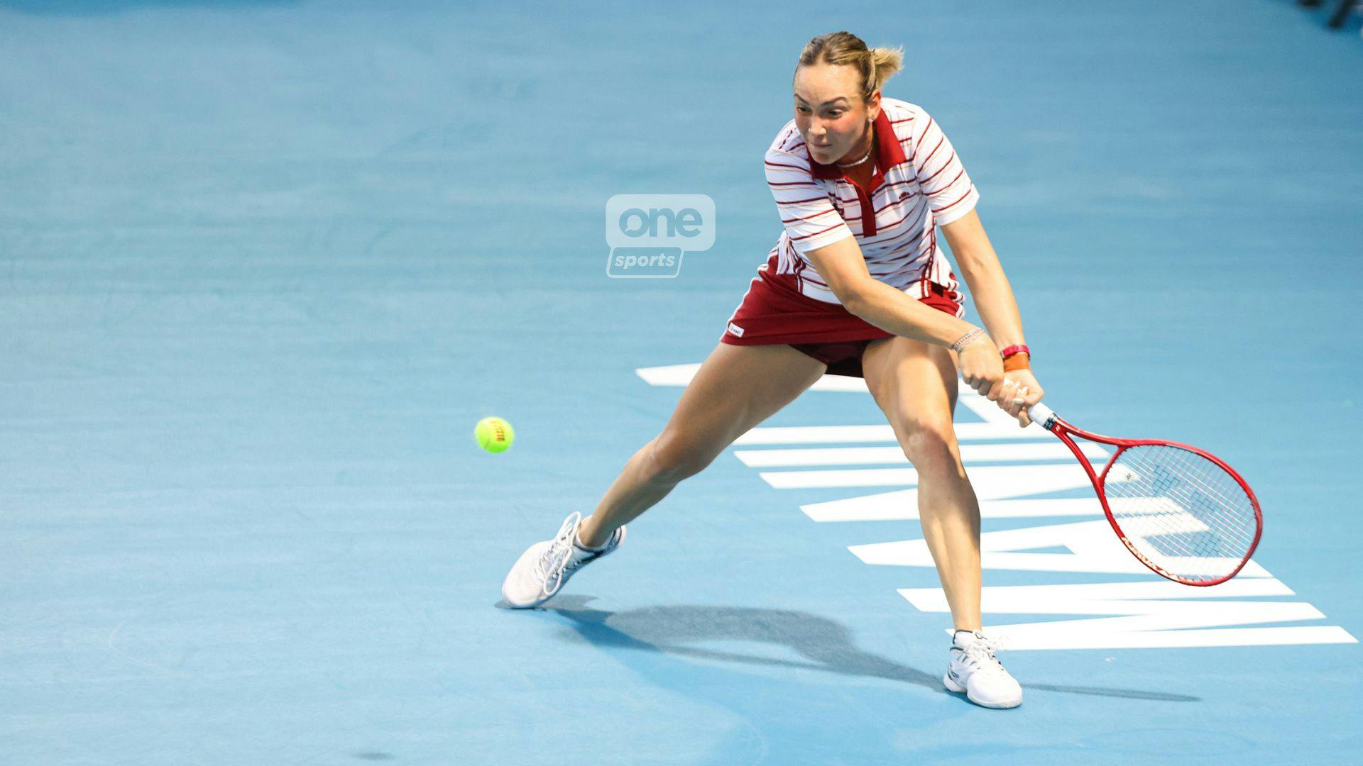 Donna Vekic through to Philippine Women’s semifinals after clipping Lin Zhu