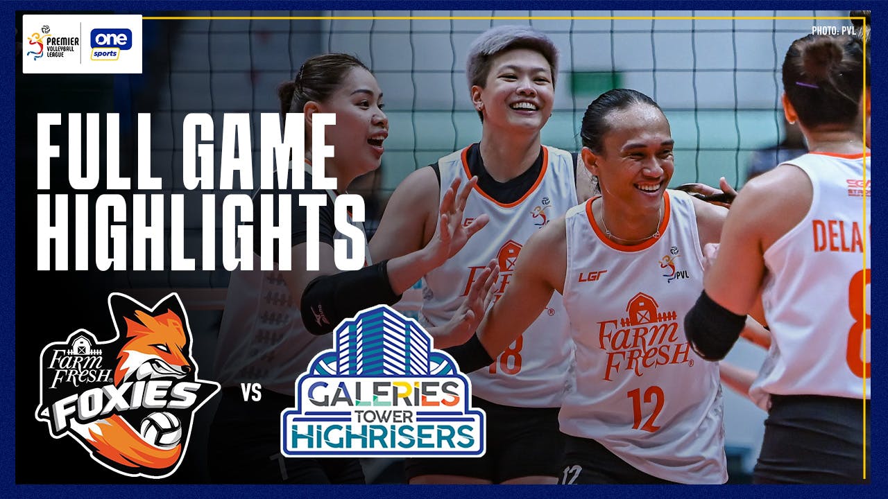 Farm Fresh razes Galeries Tower, notches first victory | PVL Highlights