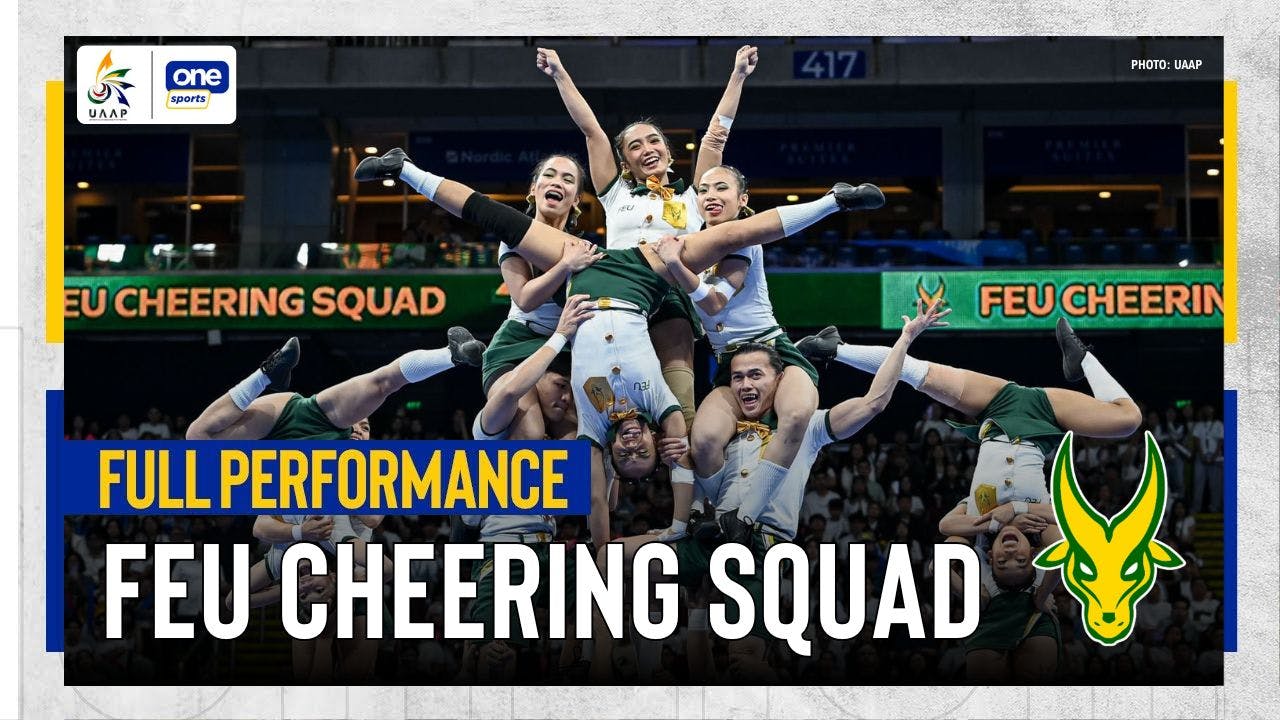 FEU Cheering Squad plays Pinoy childhood games | UAAP Cheerdance Full Performance