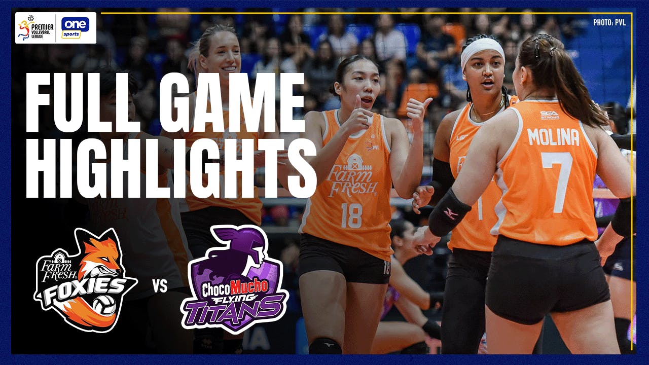 Farm Fresh beats Choco Mucho in four sets | PVL Highlights