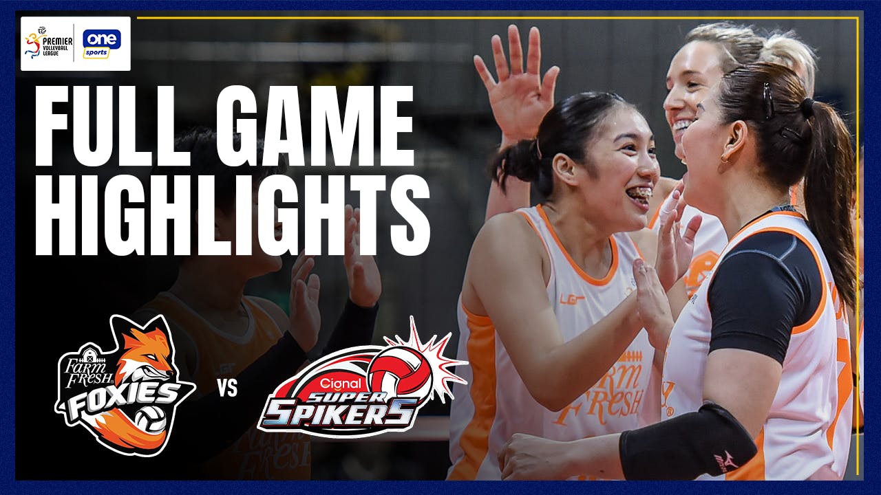 Farm Fresh sweeps Cignal for second straight win | PVL Highlights