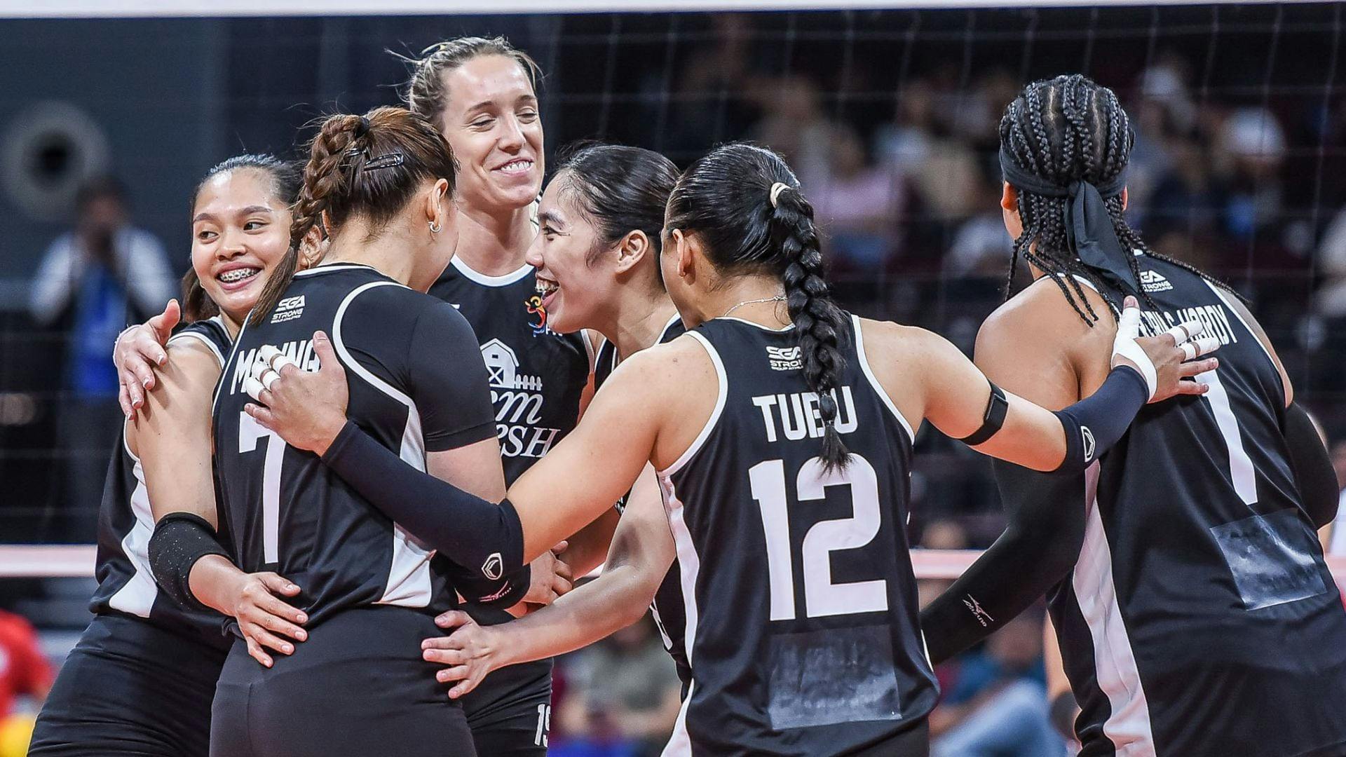 Farm Fresh assured of Top 2 spot in PVL Reinforced after charging past Chery Tiggo EV