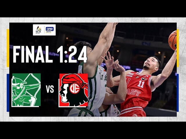 Gritty UE hands DLSU their first loss of the season | UAAP Highlights