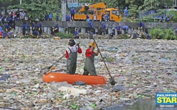750 Tons Of Garbage Hauled From Waterway