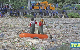 750 Tons Of Garbage Hauled From Waterway