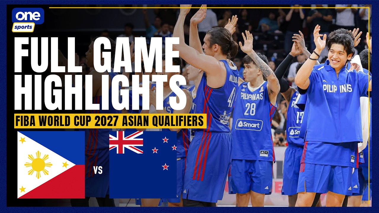 Gilas stumbles vs New Zealand in FIBA World Cup Asian Qualifiers | Highlights