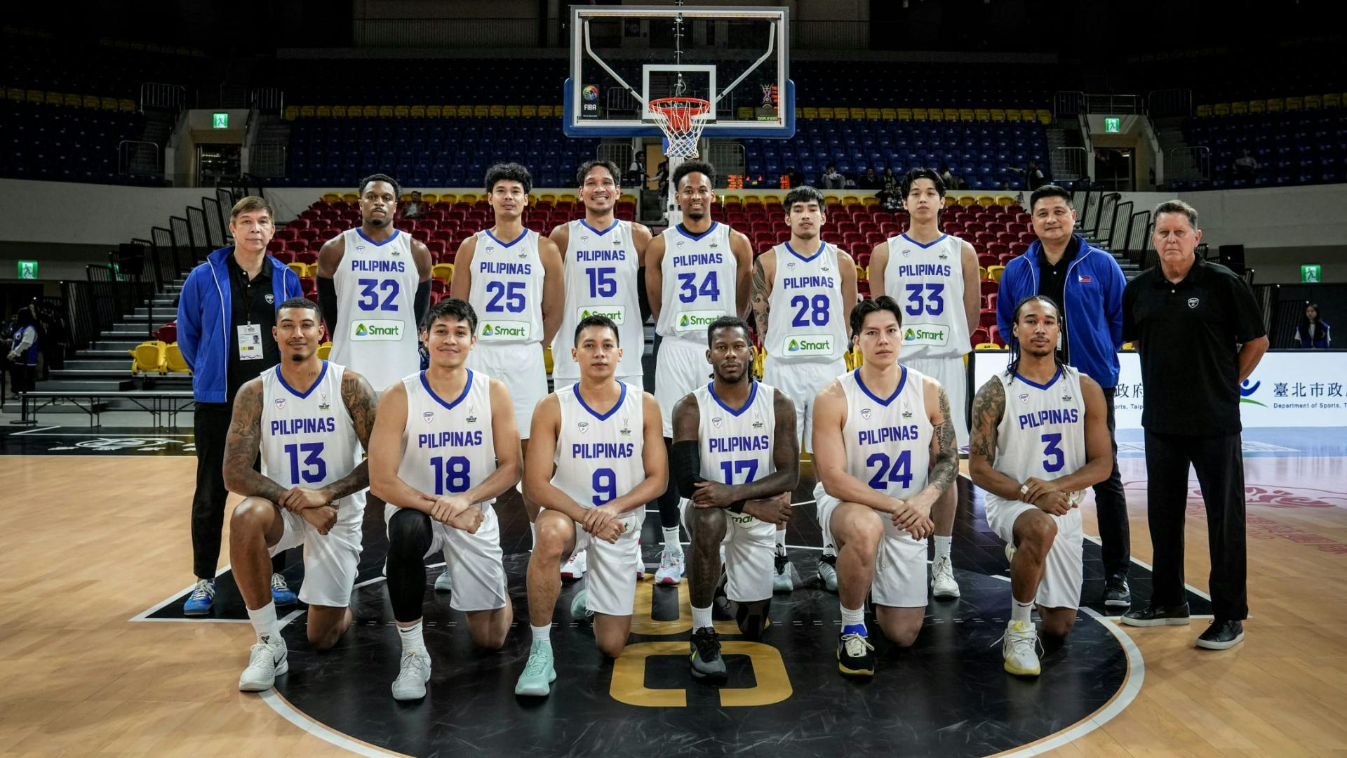 Gilas Pilipinas retain team from Taipei in FIBA Asia Cup Qualifiers rematch against New Zealand