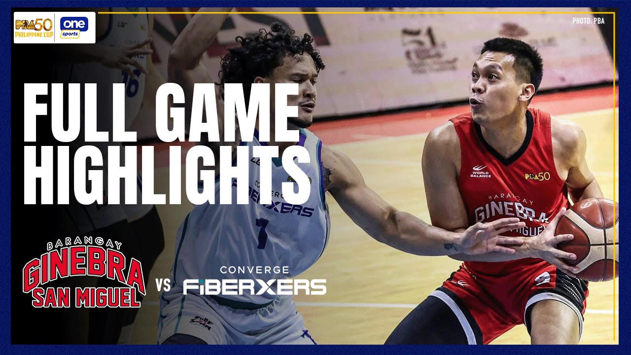 Ginebra stays alive in QF duel against Converge | PBA Highlights
