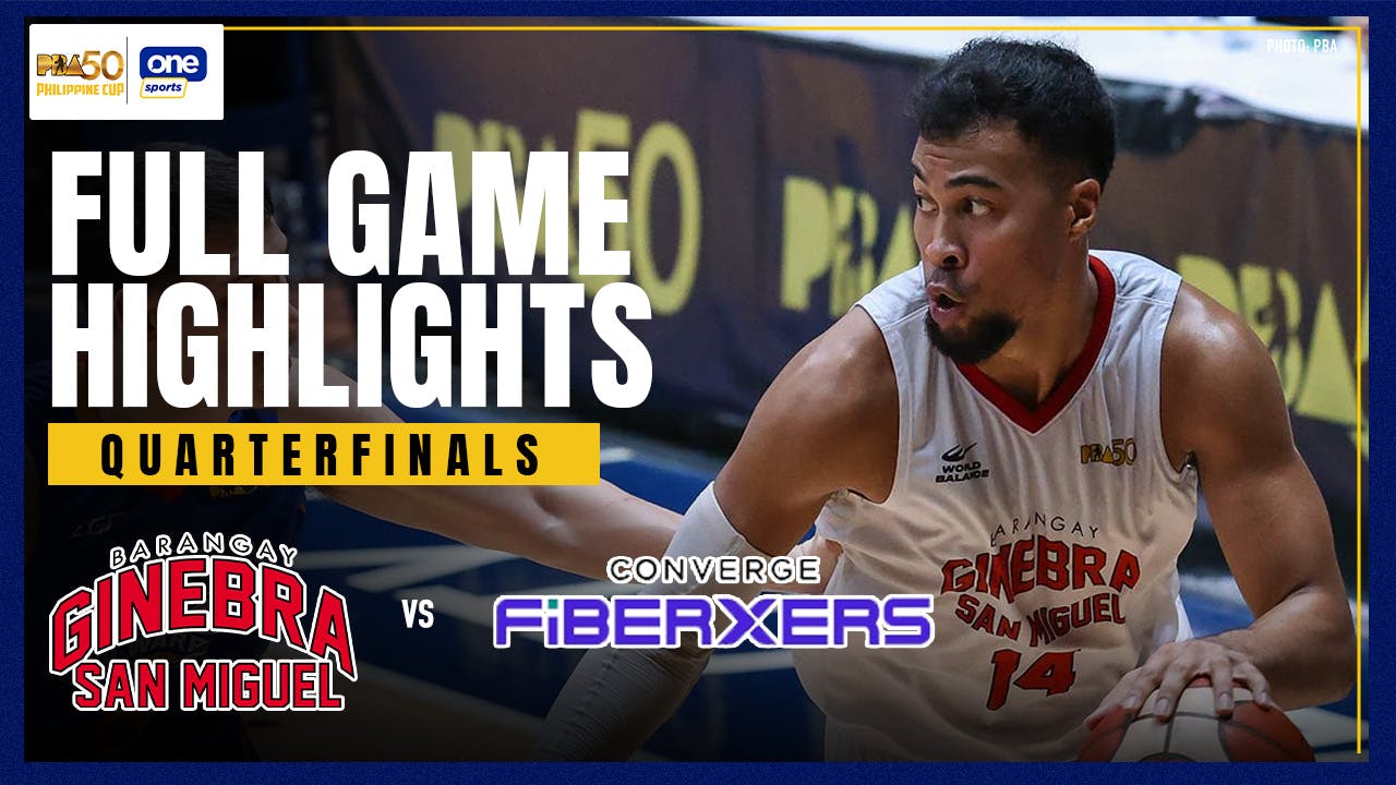 Ginebra survives Converge in OT, punches semis ticket | PBA Highlights