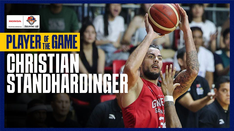 PBA Player of the Game Highlights: Christian Standhardinger drops season-high 36 points as Ginebra smothers Magnolia in 