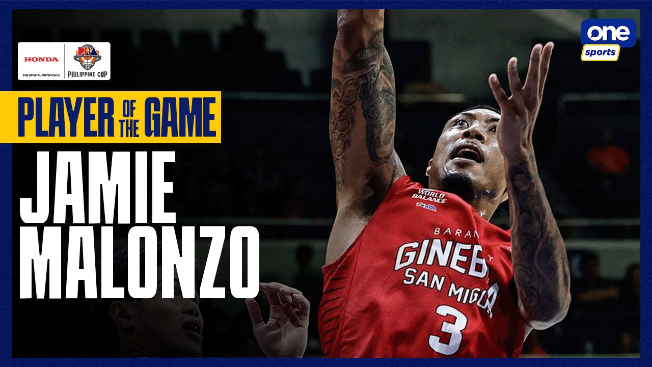 PBA Player of the Game Highlights: Jamie Malonzo scores career-high 32 as Ginebra logs first win vs Rain or Shine