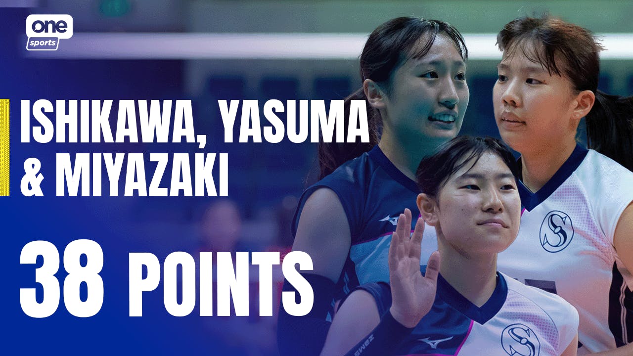 Ishikawa, Yasuma, Miyazaki combine for 38 points for Kobe Shinwa vs. Cignal | PVL Invitational Highlights