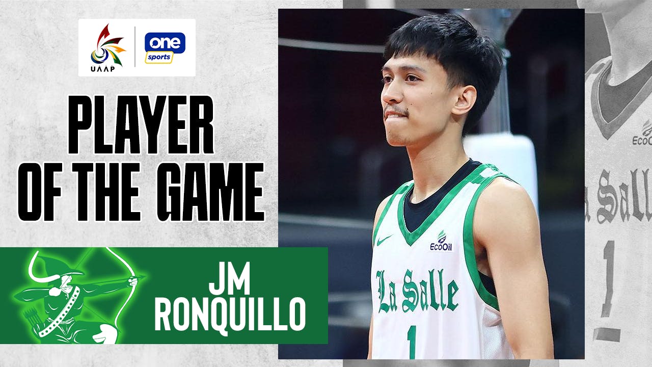 UAAP Player of the Game Highlights: JM Ronquillo stars in La Salle