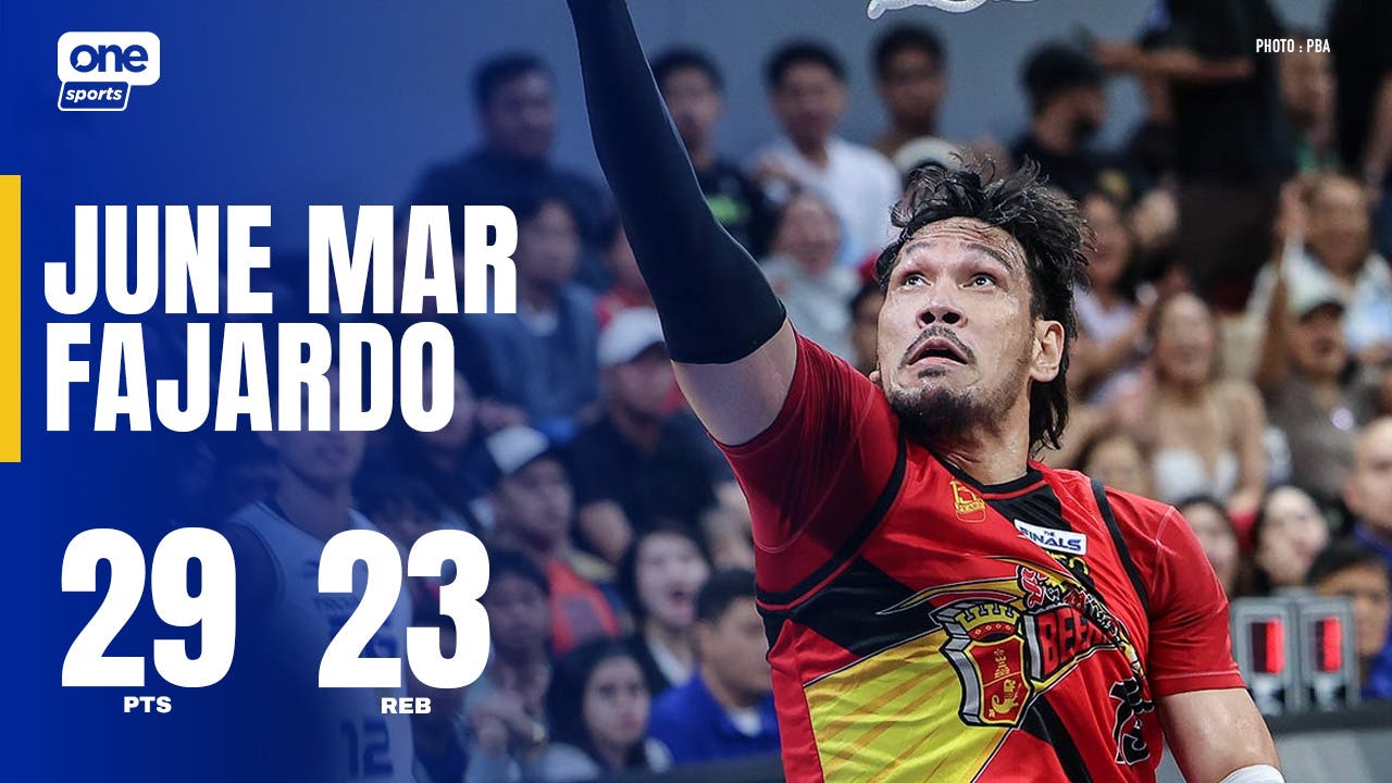 June Mar Fajardo dominates, cops Ramon Fernandez Finals MVP trophy | PBA Highlights
