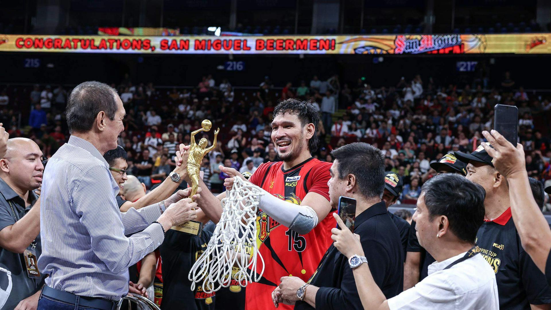 June Mar Fajardo wants more glory for San Miguel, not individual PBA records