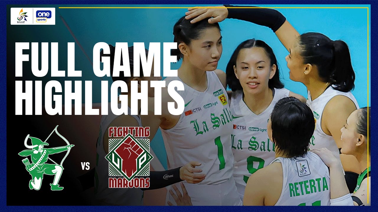 UAAP: Lady Spikers make mincemeat of Fighting Maroons to go 3-0 | Highlights