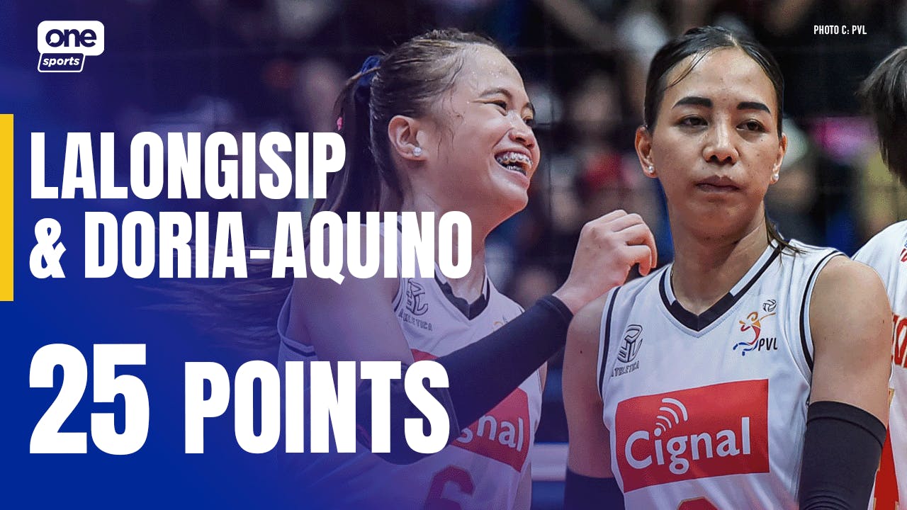 Ishie Lalongisp, Rose Doria-Aquino combine for 25 points in Cignal