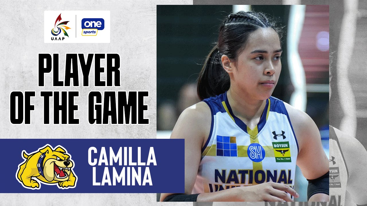UAAP Player of the Game Highlights: Camilla Lamina dictates NU