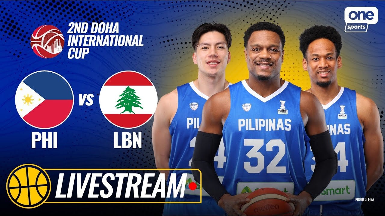 Gilas Pilipinas take on Lebanon in Doha International Cup | LIVESTREAM