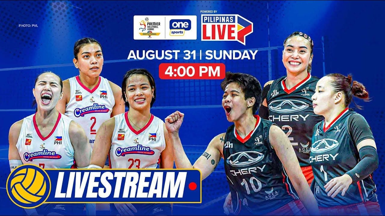 LIVESTREAM: Creamline vs Chery Tiggo | 2025 PVL Invitational