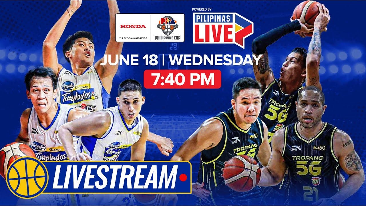 LIVESTREAM | Magnolia vs TNT | PBA Philippine Cup quarterfinals