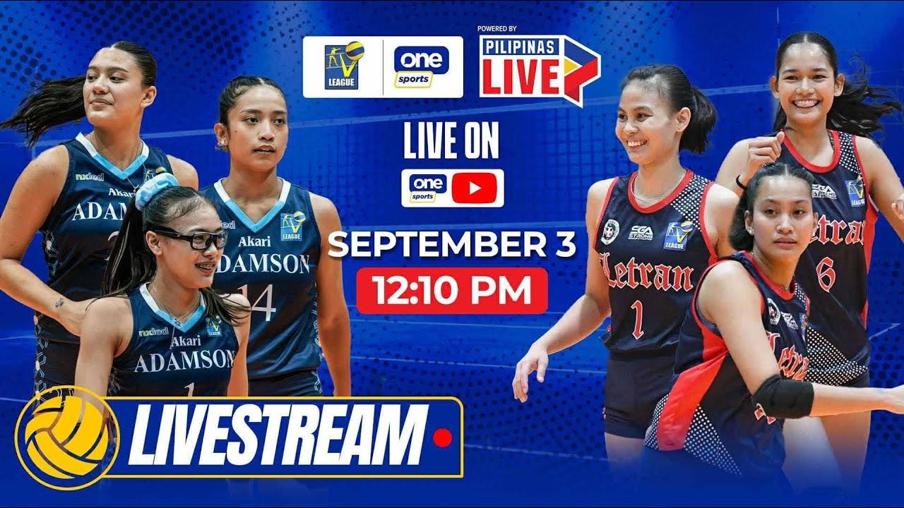 LIVESTREAM: Adamson vs Letran | 2025 V-League Collegiate Challenge