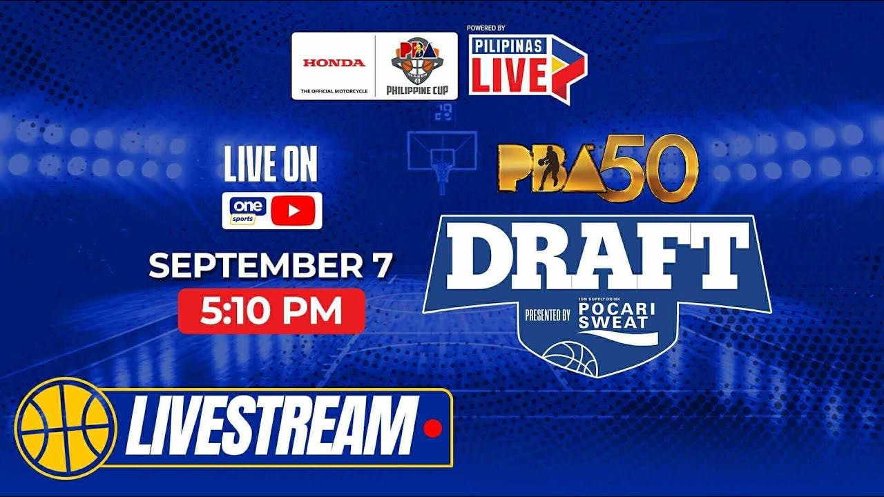LIVESTREAM: PBA Season 50 Draft