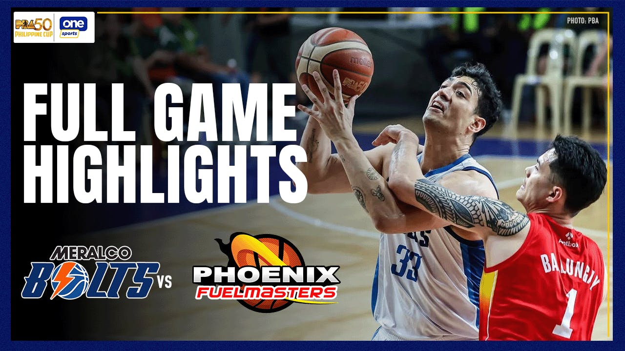 Meralco shuts door on Phoenix, inches closer to QF slot | PBA Highlights