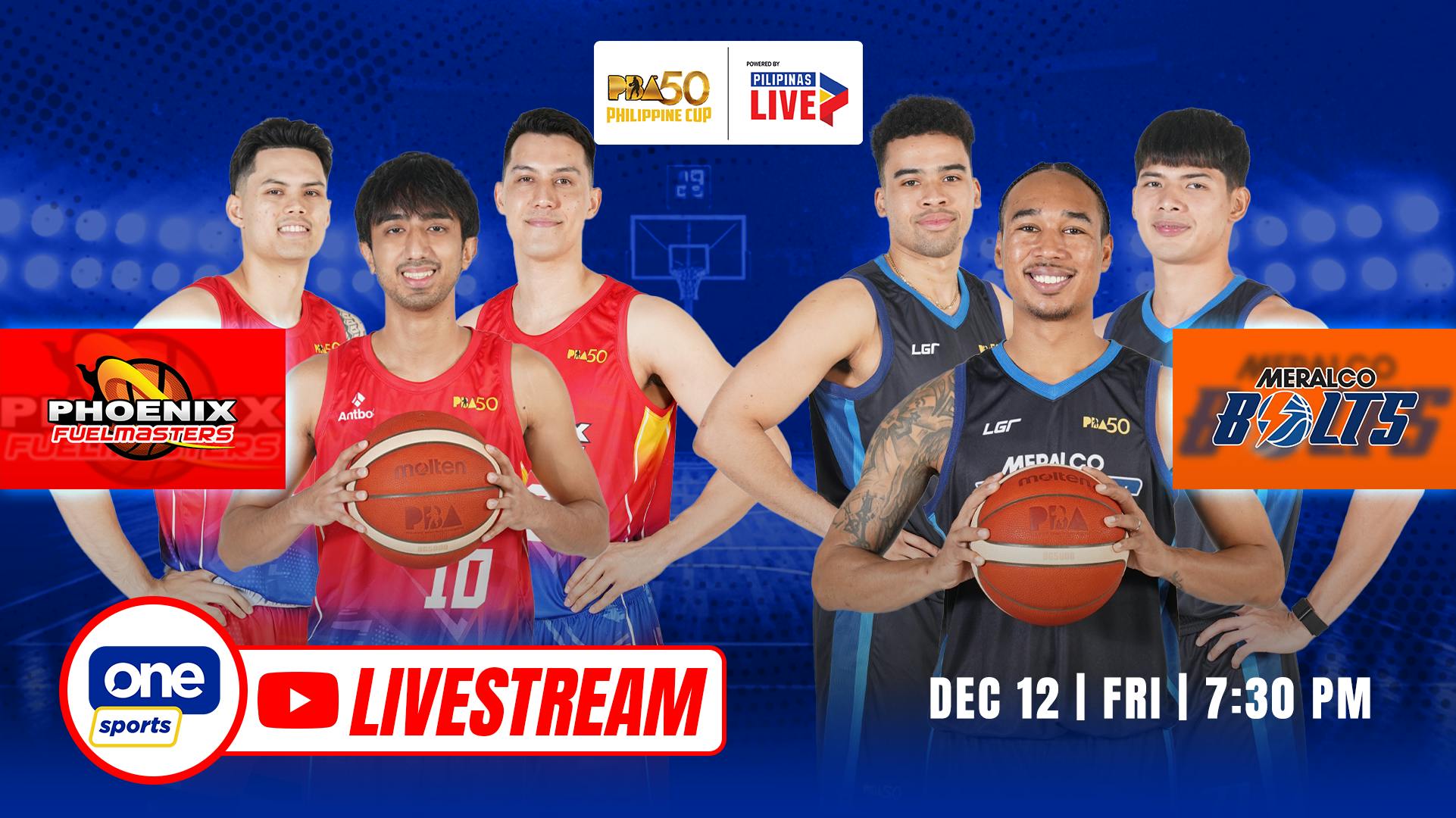 PBA LIVESTREAM: Meralco Bolts vs Phoenix Fuel Masters | Philippine Cup