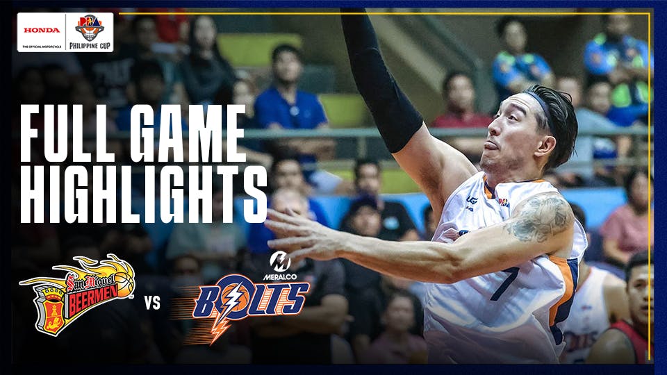 PBA Game Highlights: Meralco deals San Miguel first loss in 11 games, advances to playoffs