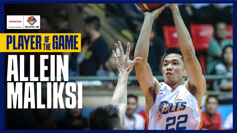 PBA Player of the Game Highlights: Allein Maliksi makes key contributions in 4th period as Meralco shocks San Miguel