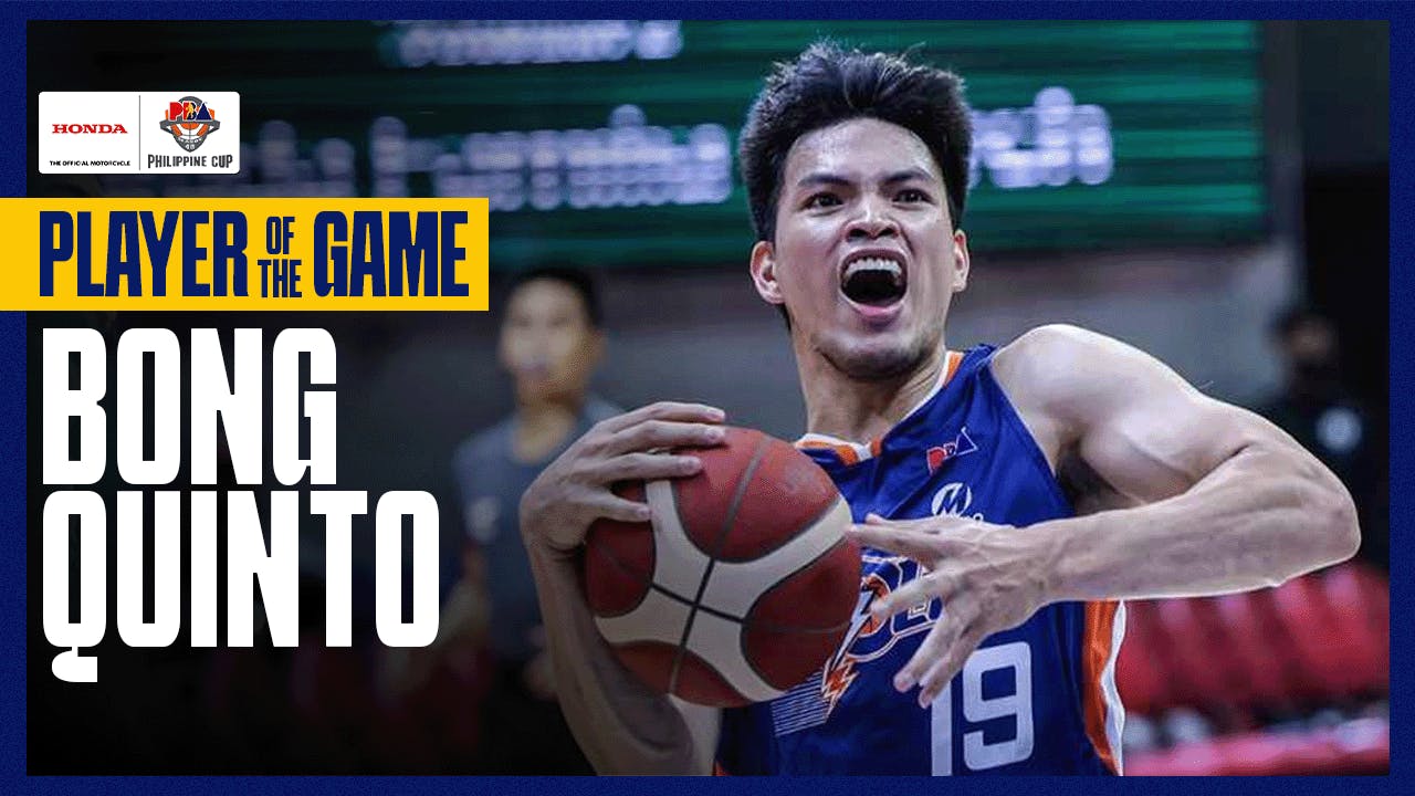 PBA Player of the Game Highlights: Bong Quinto powers Meralco