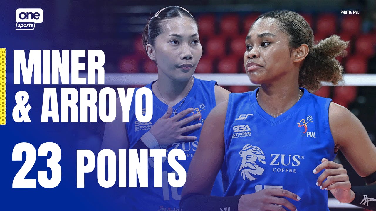 Miner, Arroyo lead ZUS Coffee in loss to PLDT | PVL on Tour Highlights
