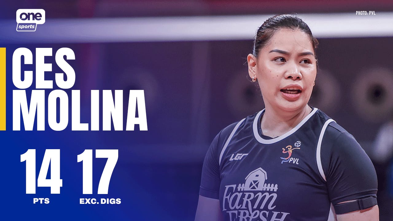 Ces Molina showcased veteran moves on offense and defense for Farm Fresh | PVL Highlights