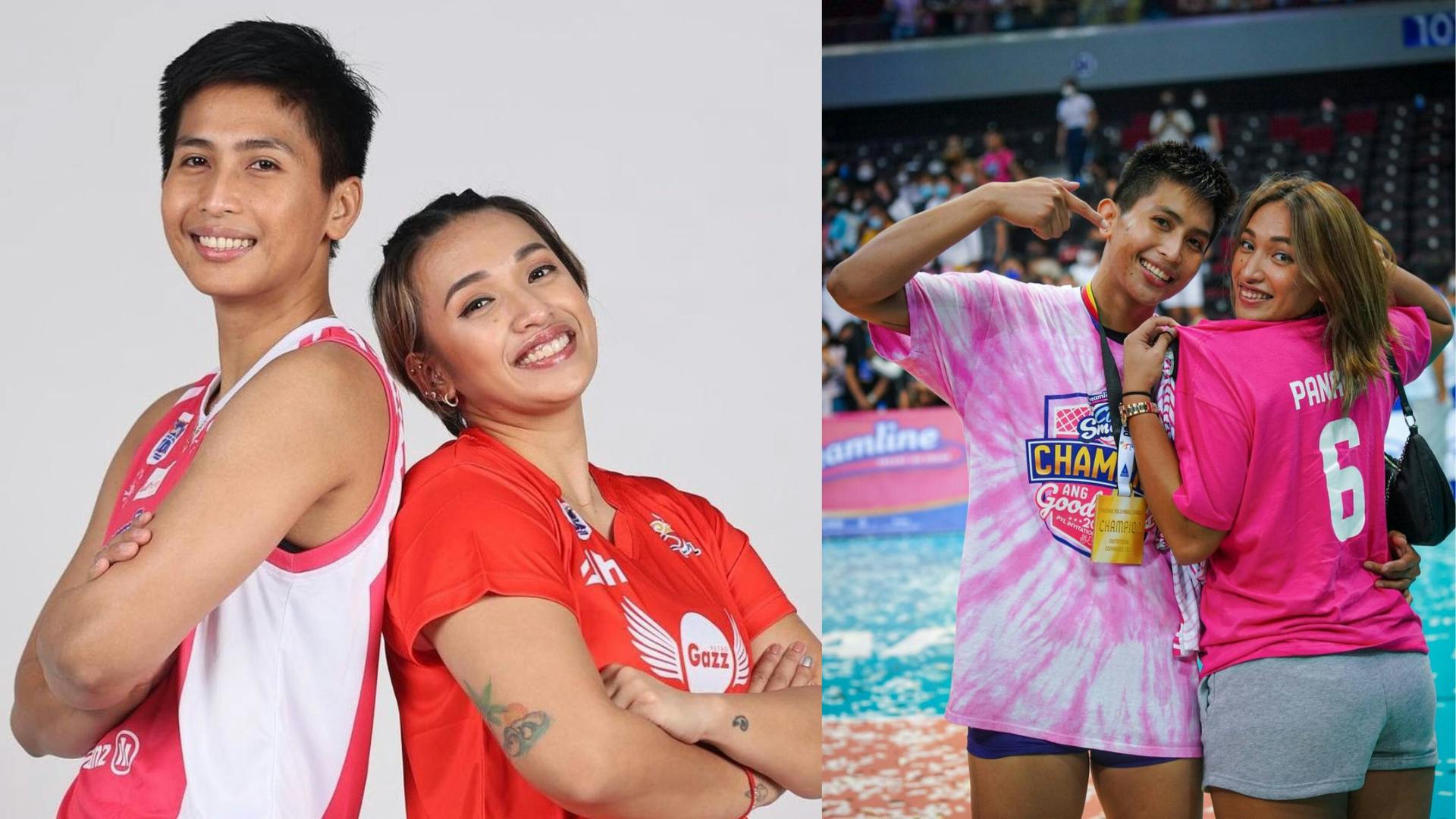 Spiking Romance: Creamline’s Pangs Panaga and Petro Gazz’ Michelle Morente score big in the game of love
