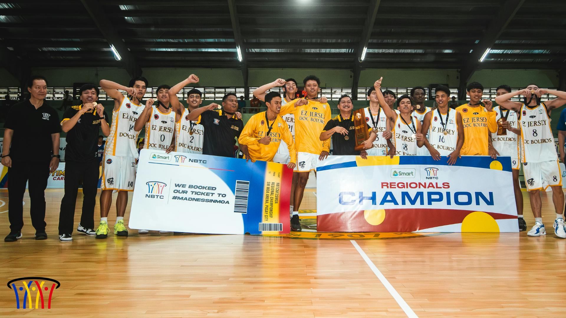 CAMANAVA’s EZ Jersey-Doc Boleros reign as NBTC North Luzon Regional champs