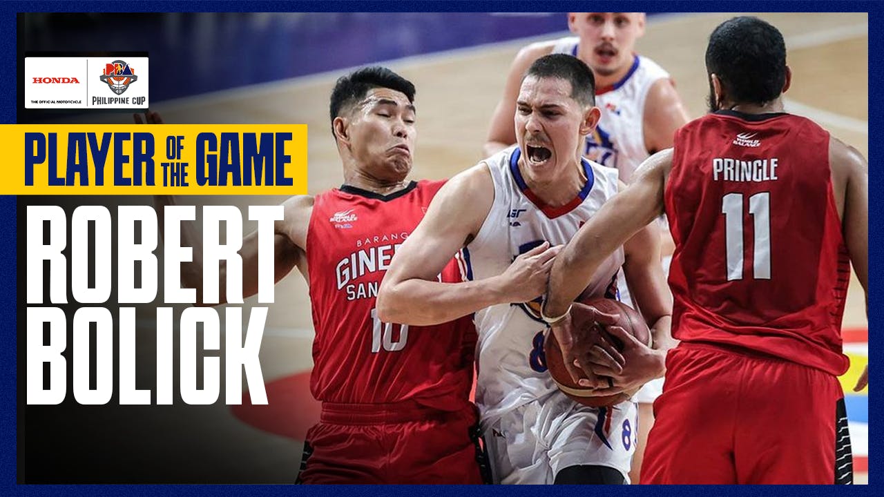 PBA Player of the Game Highlights: Robert Bolick shows way in NLEX