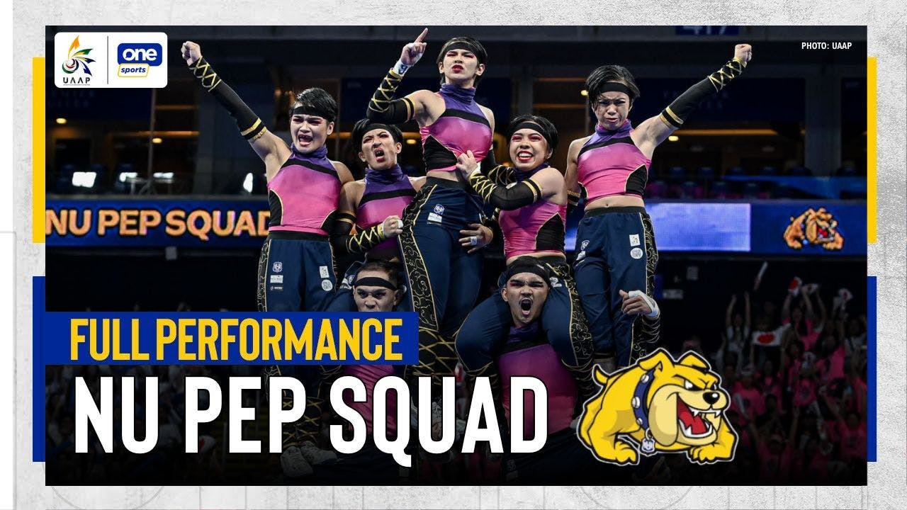 NU Pep Squad goes stealth | UAAP Cheerdance Full Performance