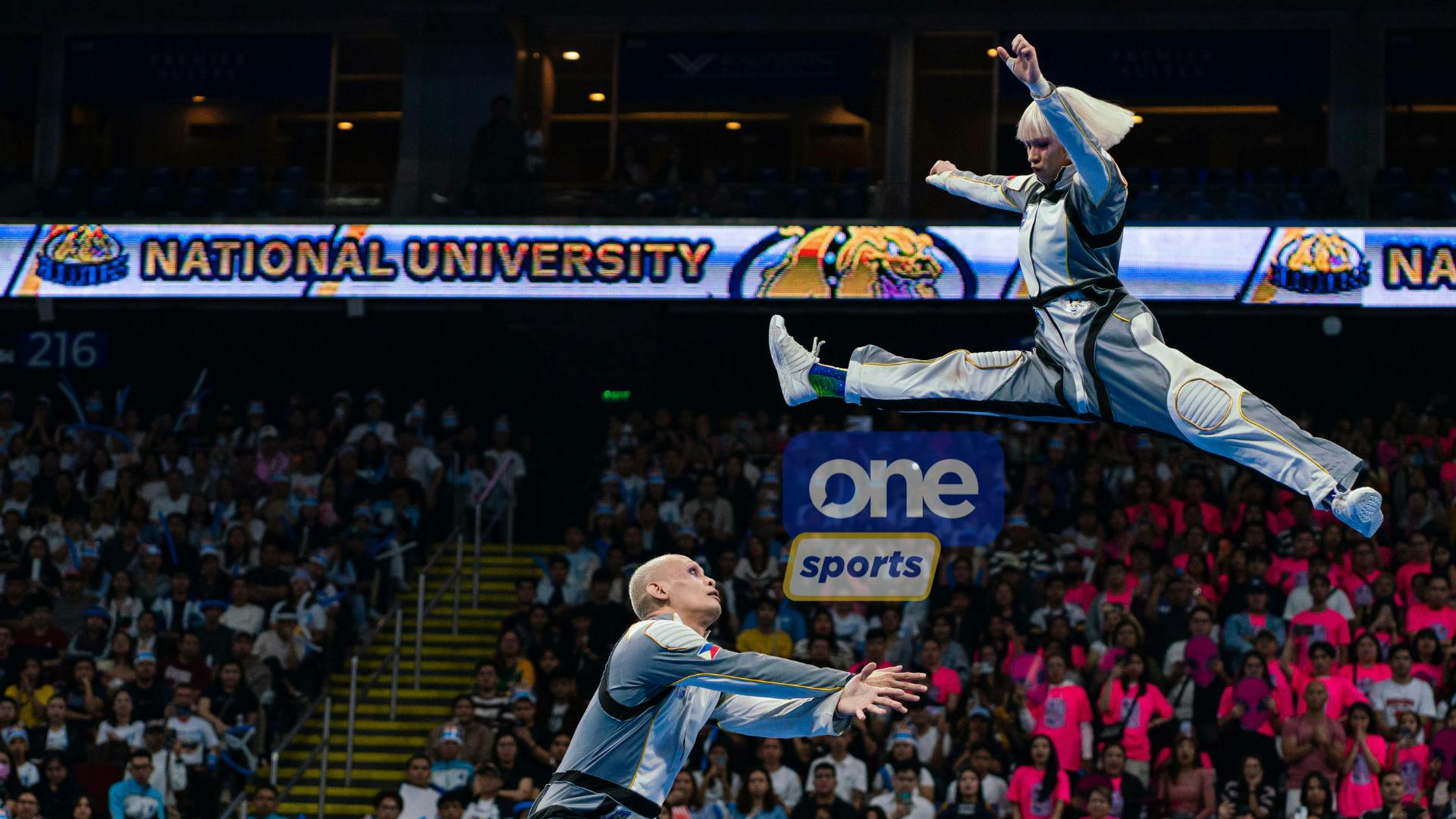 In Photos: Mighty NU Pep Squad jump the competition with signature power performance