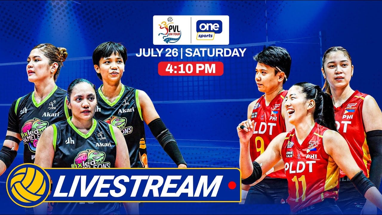 LIVESTREAM | Nxled vs PLDT: 2025 PVL on Tour